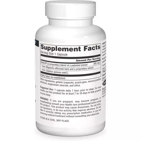 Source Naturals Seditol 365mg Capsules