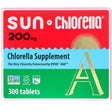 Sun Chlorella 'A' (PYR) 200 mg - 300 Tablets - welzo