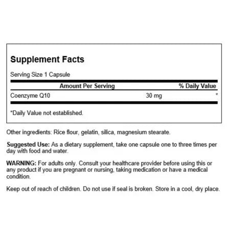Swanson CoQ10 Capsules