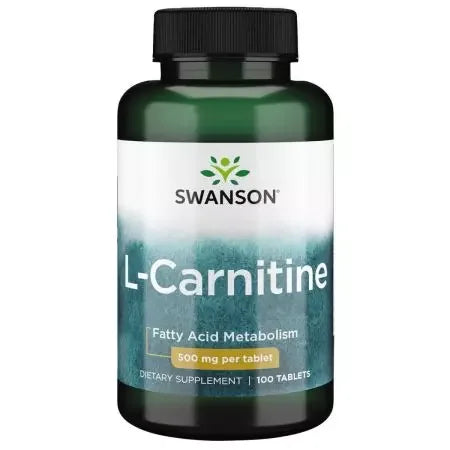 Swanson LCarnitine 500mg 100 Tablets